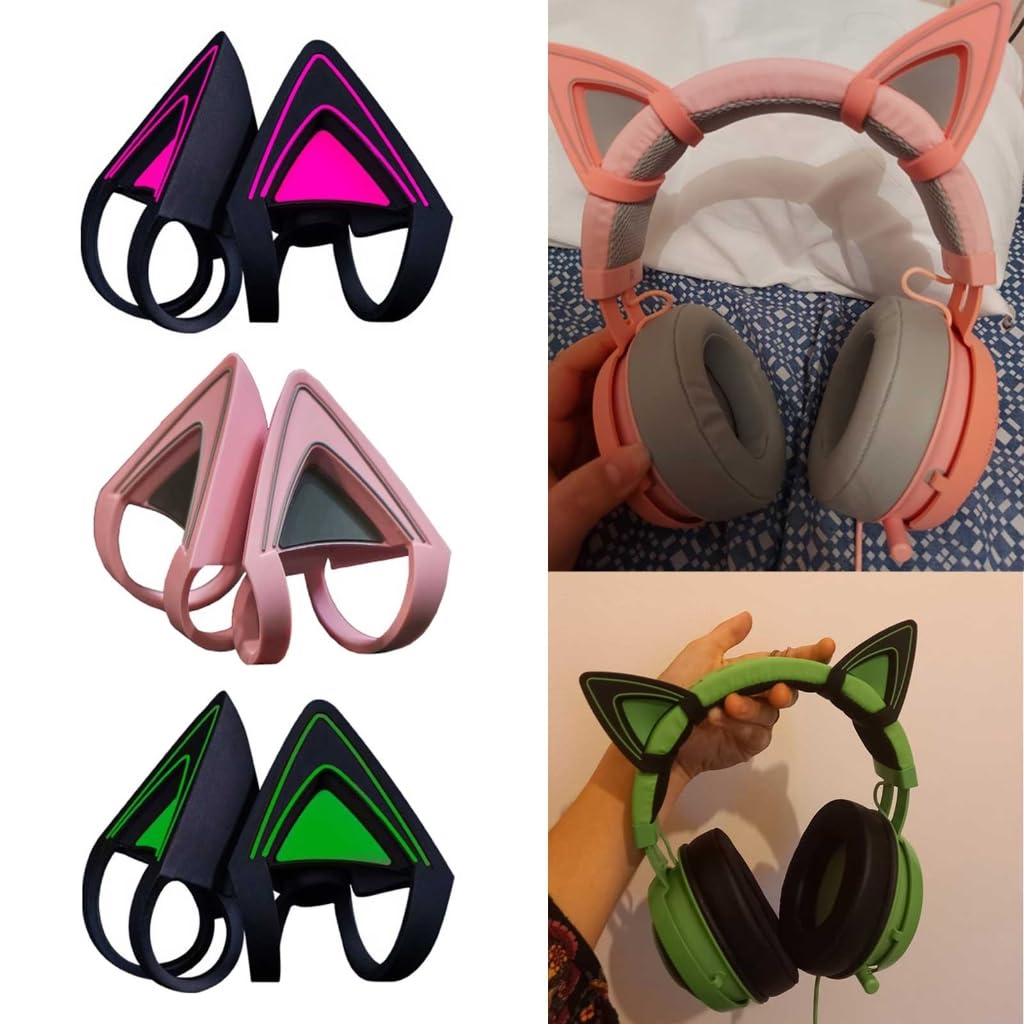Amazon.co.jp: xbiez 猫耳ヘッドフォン 超かわいいアドオン